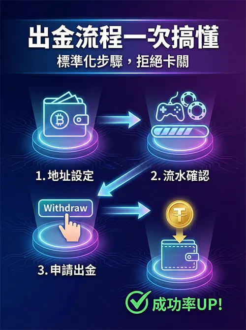 出金流程一次搞懂